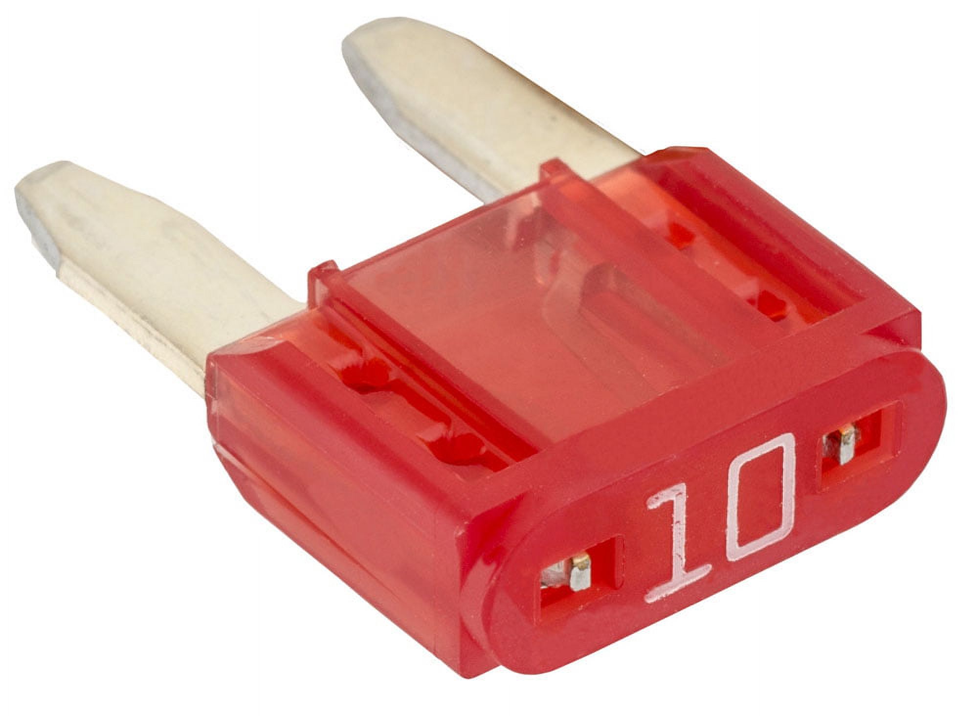 5 Mini Fuses 10 Amps Red
