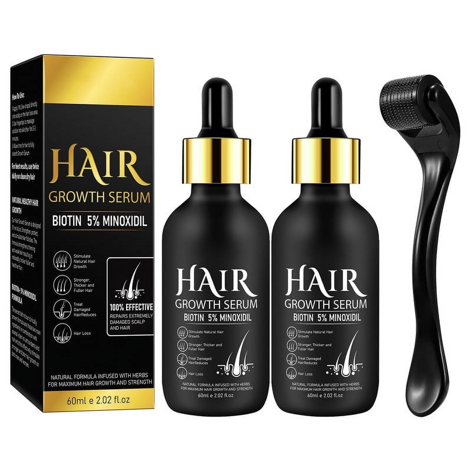 Biotin Haarwuchs Serum & Spray – Fördert Haarwachstum, Gegen Haarausfall & Für Geschädigtes Haar