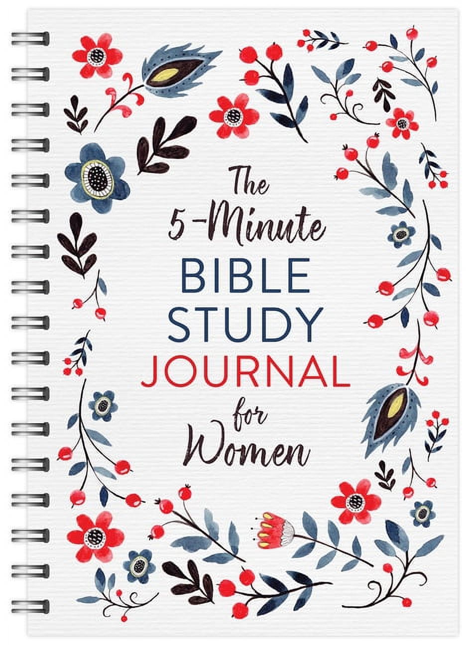 COMPILED BY BARBOUR STAFF; EMILY BIGGERS Compiled by Barbour Staff The 5-Minute Bible Study Spiral Bound Blank Diaries and Journals for Women, 192 Pages