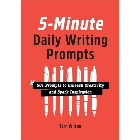 5-Minute Daily Writing Prompts : 501 Prompts to Unleash Creativity and Spark Inspiration (Paperback)