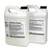 5 Minute  Epoxy, 9 lb, Dual Jugs, Colorless to Light Yellow