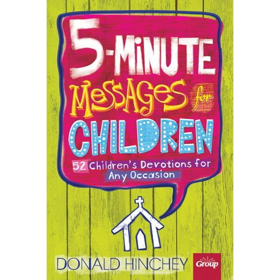 Pre-Owned 5-Minute Messages for Children (Paperback) 1559450304 9781559450300