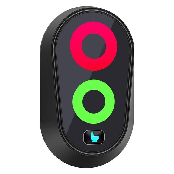 5 Minute Timer for Toilet, Funny Gift for Dad Mum, Festival Novelty Gift for Father's Day, Birthday, Christmas, Stocking Stuffer, Thanksgiving, White Elephant, Waterproof Timer with Lights (Black)