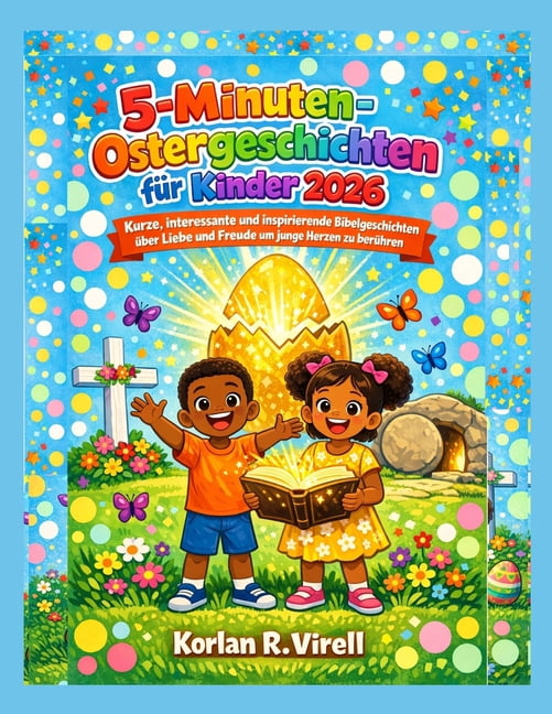 5-Minuten-Ostergeschichten fÃ¼r Kinder 2026: Kurze, interessante und inspirierende Bibelgeschichten Ã¼ber Liebe und Freude, (Paperback)