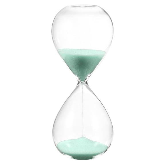 Uxcell 10 Minutes Sand Timer, Watch High Glass Sandglass Timer, Light Blue