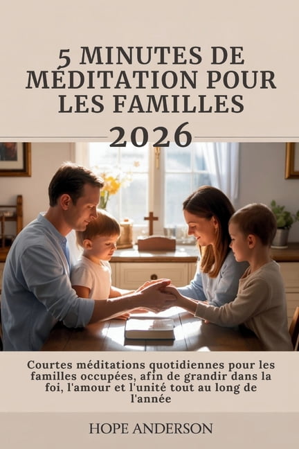 5 Minutes de MÃ©ditation Pour Les Familles 2026: Courtes mÃ©ditations quotidiennes pour les familles occupÃ©es, afin de gra, (Paperback)