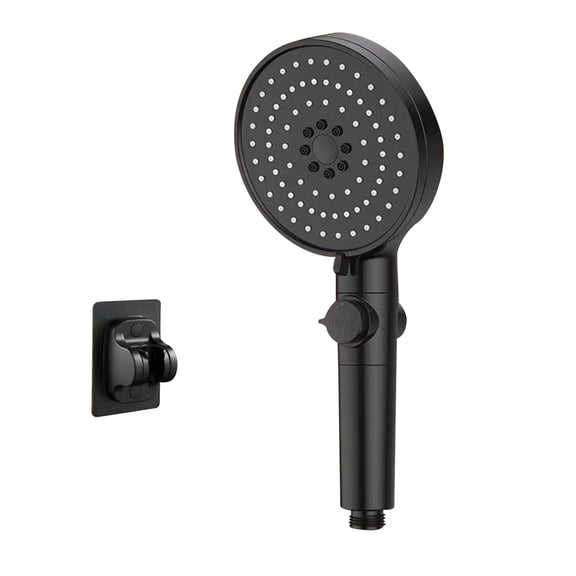 5 Mode High Pressure Shower Head, ZzCityTK Premium Handheld Showerhead with Water Filter, Adjustable Rainfall Spray for Bathroom Spa Relaxation