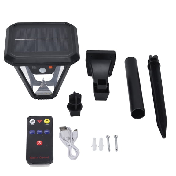 5 Mode Remote Control, Waterproof Landscape Lighting, 2000LM Brightness 100 LED Solar Garden Lights
