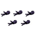 thumbnail image 1 of #5 Molded Vislon YKK Jacket 2-Way Separating Zipper - Choose Your Length - Color: Deep Purple #866 - Made in The United States (5 Zippers Per Pack), 1 of 1