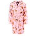 thumbnail image 1 of 5 More Minutes Girl's Gingerbread Snowflake Plush Robe, 1 of 5