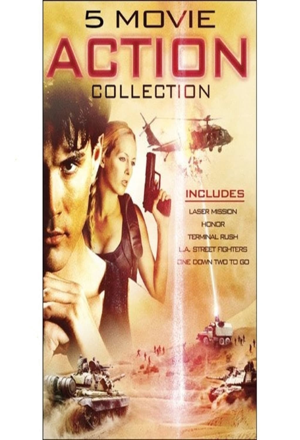 Action Dvd Collection 5-MOVIE ACTION COLLECTION V2 - DVD - Walmart.com