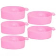 5 Nail Polish Removal Bowls Nail Art Soaking Tray Gel Remover Manicure