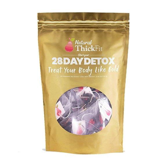 5- Natural ThickFit | 28 Days Detox Superfood Tea