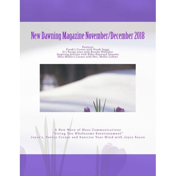 5: New Dawning Magazine November/December 2018 (Paperback)