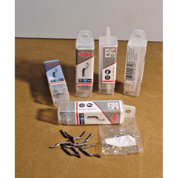 (5) New Ruko Ten Packs Deburring Blades #107012. 50 in all - Free Shipping