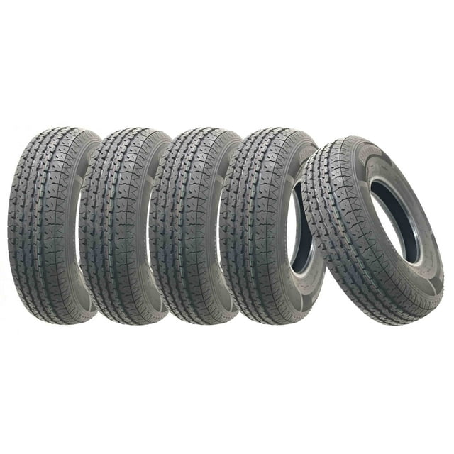 Zeemax 5 New Heavy Duty Trailer Tires ST205/90D15 / 7.00-15 Bias 8 PR ...