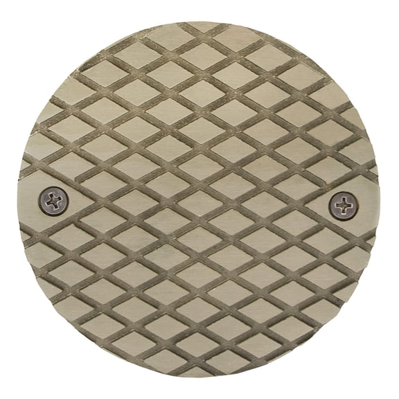 5" Nickel Bronze Round Cast Cleanout Cover,PartNo C60503 JonesStephens
