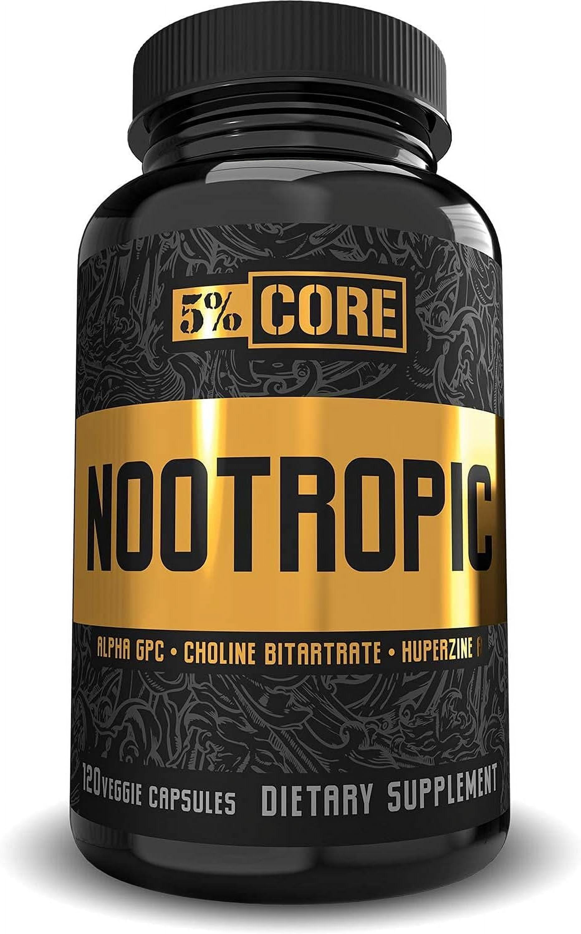 5 Nutrition Core Nootropic Fundamental Focus & Cognitive Performance