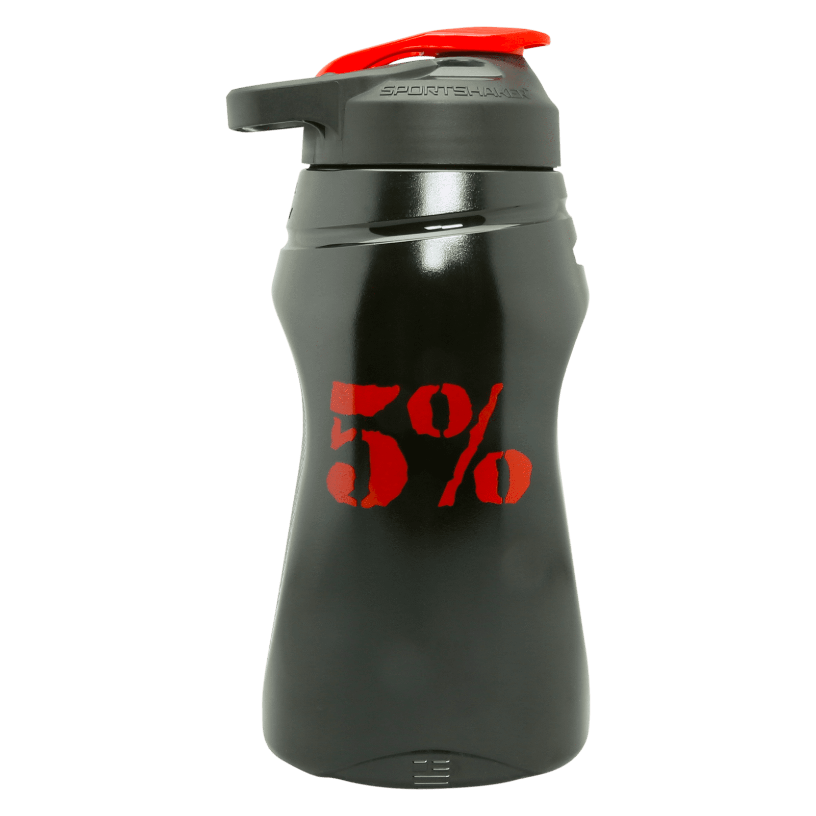 5% Nutrition Half Gallon Water Bottle with Handle | 64 oz Water Bottle | Big Water Jug for Sports | 64 oz Gym Water Bottle | Large Reusable Drinking Water Bottles