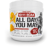 5% Nutrition Rich Piana AllDayYouMay BCAA Powder Supplement, Premium Intra & Post Workout Amino Acids, Hydration, Endurance, Muscle Recovery, Joint & Liver Support 16.9oz 30 Servings (Push Pop)
