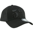 thumbnail image 1 of 5% Nutrition Rich Piana Black Trucker Hat, Snapback Baseball Hat - Back Mesh Adjustable Flexfit Curve Bill Cap for Men and Women, Embroidered Black 5 Percent Logo, 1 of 8