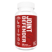 5% Nutrition Rich Piana Joint Defender Maximum Joint Support Supplement | Collagen, Glucosamine, Chondroitin, Turmeric Curcumin with Black Pepper, MSM, Hyaluronic Acid | 200 Capsules, 25 Servings