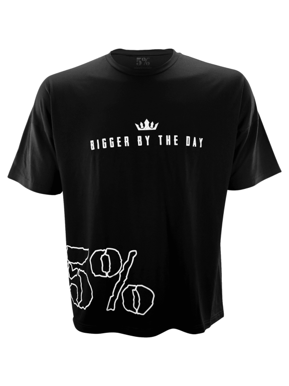 Rich Piana Mens Bodybuilding Pump Cover Tee, BiggerByTheDay Black Short Sleeve T-Shirt