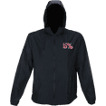 thumbnail image 1 of 5% Nutrition Rich Piana Mens Black Hooded Jacket, OneDayYouMay Full Zip Windbreaker Workout Gym Coat, 1 of 6