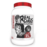 5% Nutrition Real Carbs + Protein Mass Gainer Meal Replacement Powder, Pre-workout and Post-workout Recovery, 20 servings Chocolate