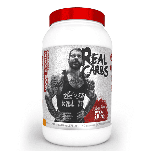5% Nutrition Real Carbs with Real Food Complex Carbohydrates Supplement, Pre-Workout Energy, 3.4 lb ( Sweet Potato Pie)