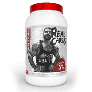 5% Nutrition Rich Piana Real Carbs with Real Food Complex Carbohydrates, Long-Lasting Low Glycemic Energy for Pre-Workout/Post-Workout Recovery Meal, 3.58 lb, 50 Servings Strawberry Shortcake
