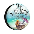 thumbnail image 1 of It'S 5 O'Clock Somewhere Tire Cover 17" Wheel Protectors Tyre Covers Weatherproof Wheel Covers Universal Fit For Trailer Rv Truck Suv Camper Travel Trailers All Vehicles, 1 of 7