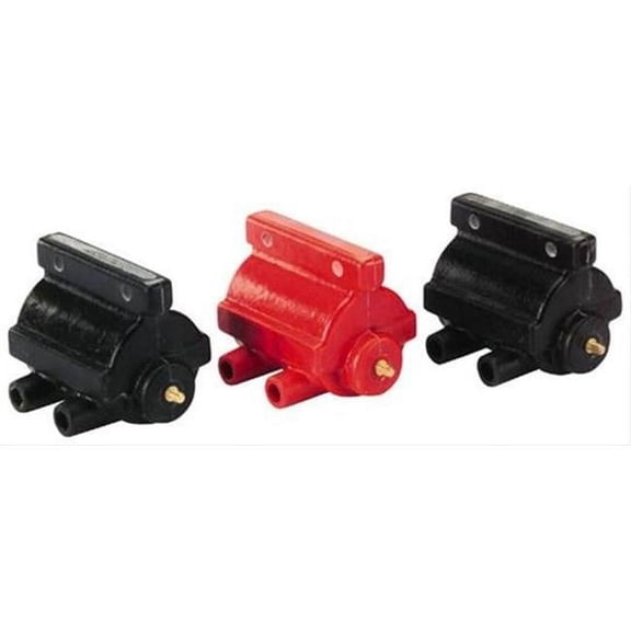 5 Ohm H-D Replaces Ignition Coil for 31609-65A - Black