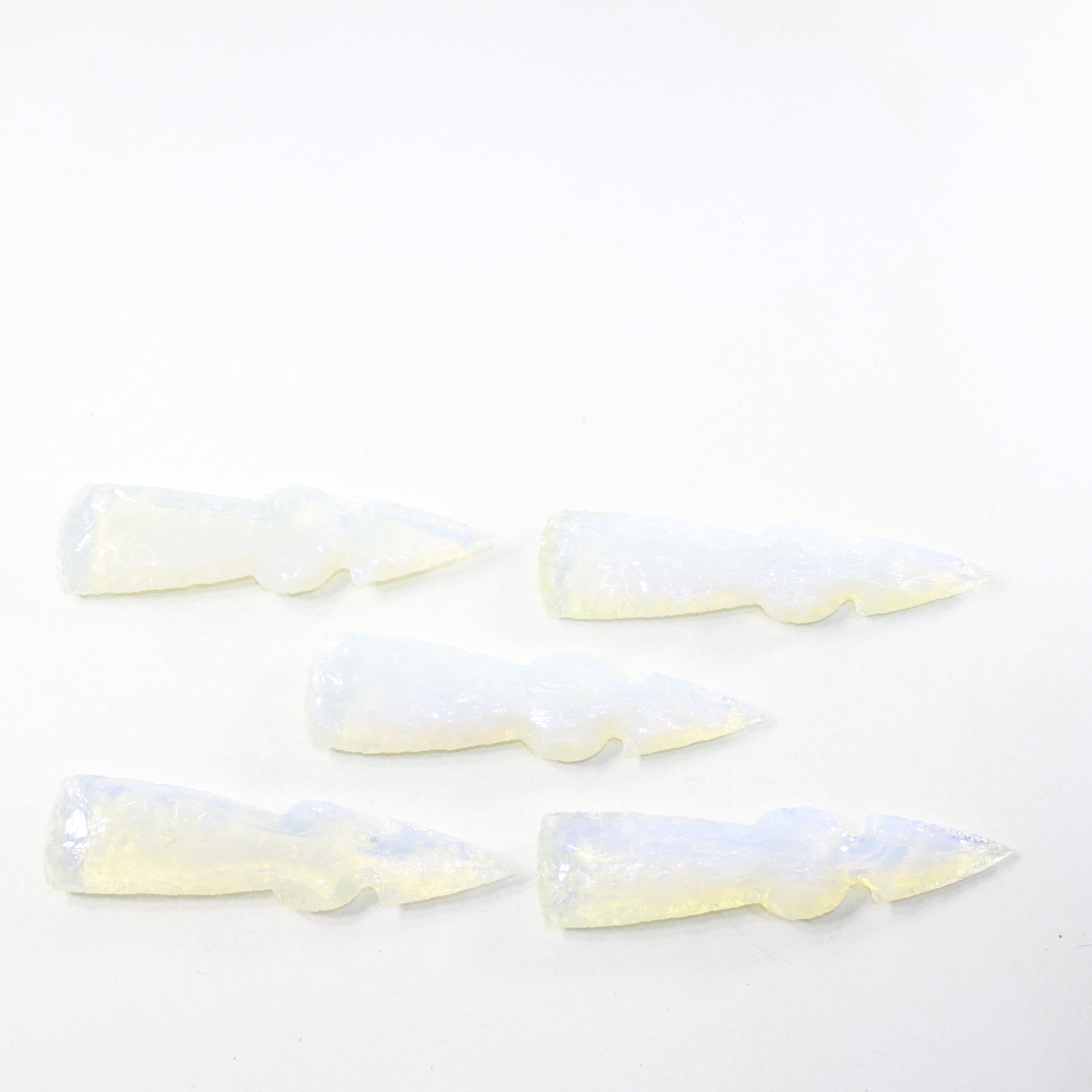 5 Opalite Ornamental Tomahawk Heads #1024  Ax Axe Hatchet