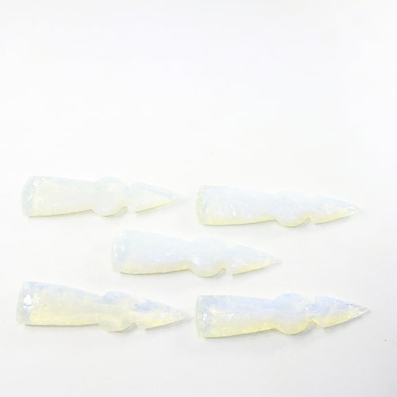 5 Opalite Ornamental Tomahawk Heads #1024  Ax Axe Hatchet