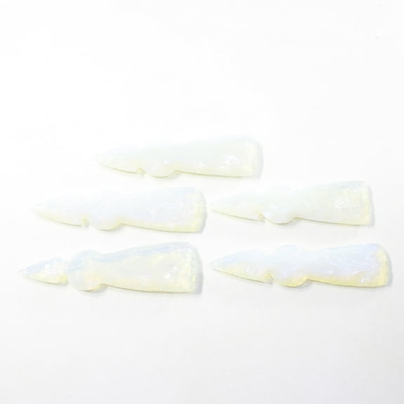 5 Opalite Ornamental Tomahawk Heads #4324  Ax Axe Hatchet