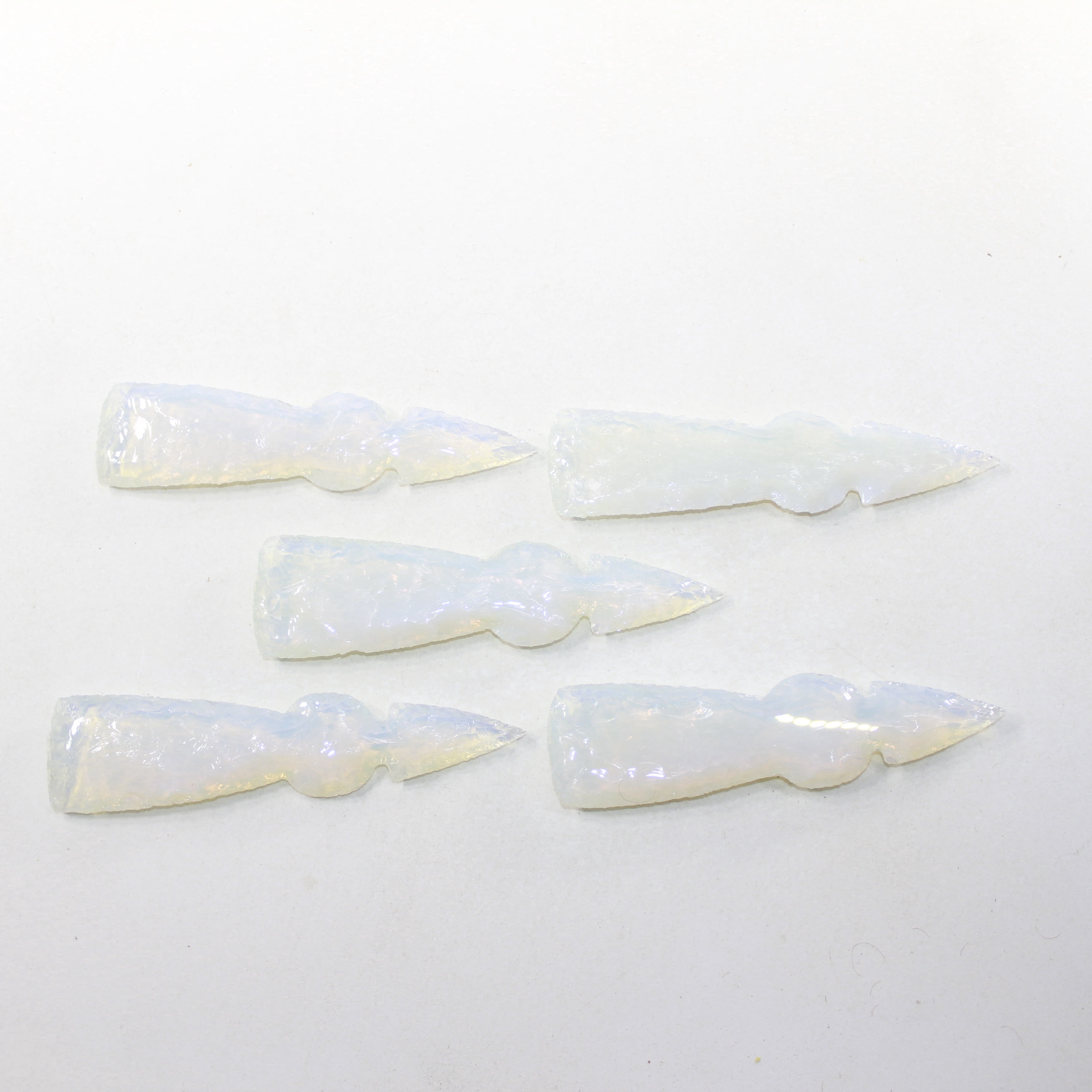 5 Opalite Ornamental Tomahawk Heads #8324  Ax Axe Hatchet