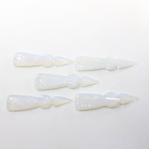 5 Opalite Ornamental Tomahawk Heads #8324 Ax Axe Hatchet