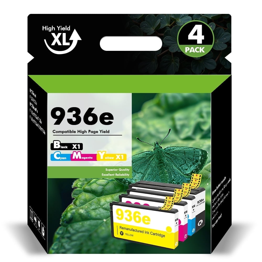 936E 936XL 936 Ink Cartridge Compatible for HP 936 936XL 936E Ink ...