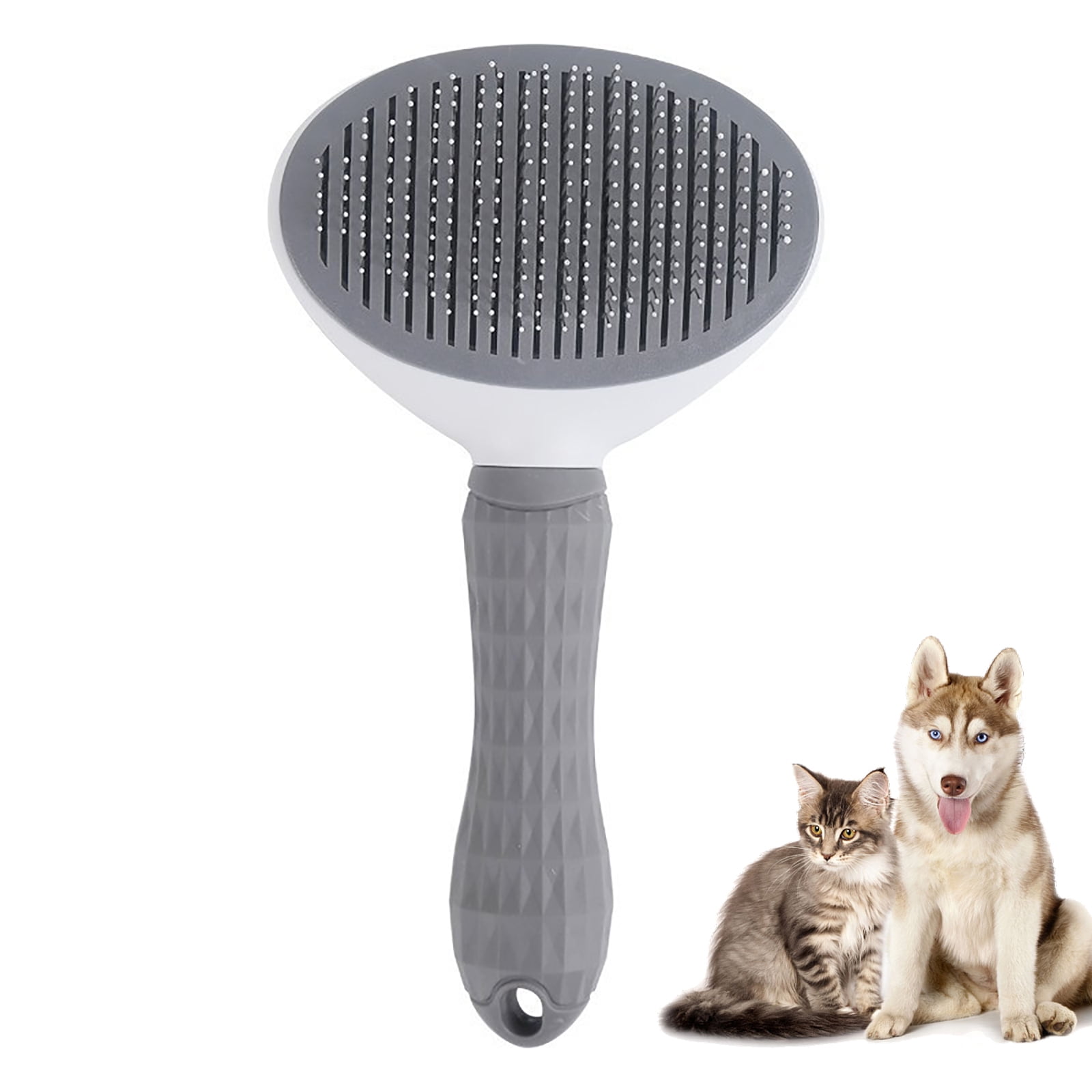 5-PACK Cat Brush for Shedding and Grooming, Pet Self Cleaning Slicker Brush Hair Comb for Long Haired or Short Haired Indoor Cats Dogs