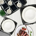 thumbnail image 1 of 5 Pack Quilted China Storage Containers with Mug Box -  Moving Boxes for Plates and Cups, Holds 48 Plates and 12 Mugs,, 1 of 8