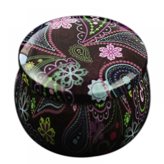 5 PACK Retro Round Tin Box Jar Tea Candy Jewelry Coin Storage Container Case Candle Sealed Cans Holder