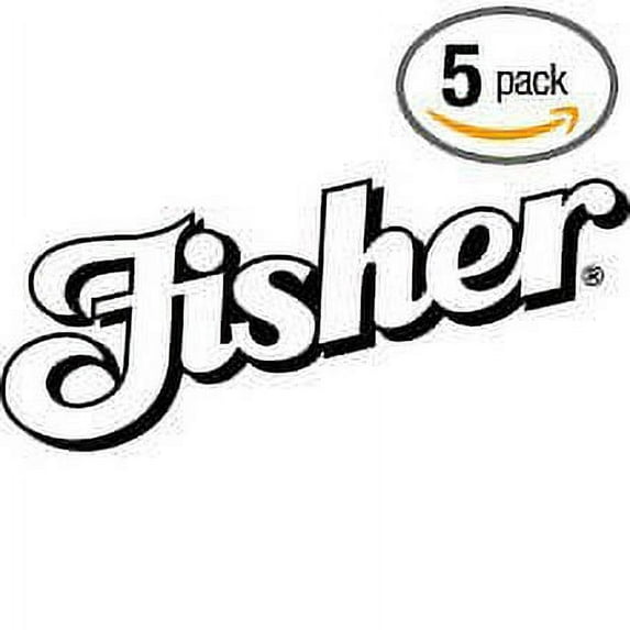 5 PACKS : Fisher Peppermint Pinwheel Starlight - 5 lb. bag .