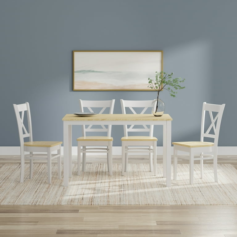 Cross back 2024 dining room chairs