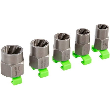 OEMTools 5 Piece Spiral Type Extractor Add-On Set