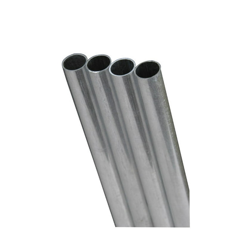 K&S 1/16 in. D X 1 ft. L Round Aluminum Tube K&S 1/16 in. D X 1 ft. L Round Aluminum Tube