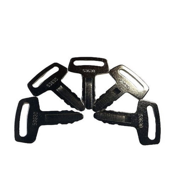 5 PC KEYS 53630 FITS FOR KUBOTA Loader & Excavator Ignition Keys also fits Thomas
