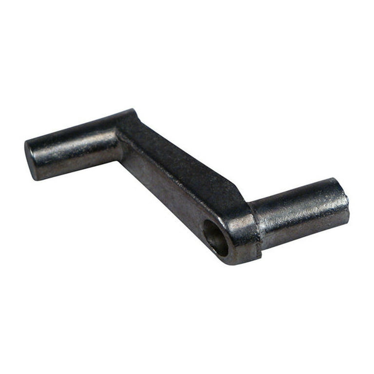 US Hardware Mill Silver Zinc Universal Window Crank For Universal US Hardware Mill Silver Zinc Universal Window Crank For Universal