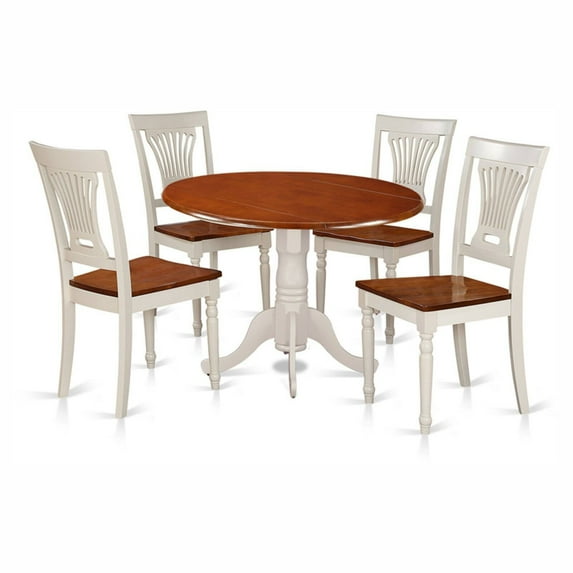 5 PC small Dining set-Dining Table and 4 Dining Chairs