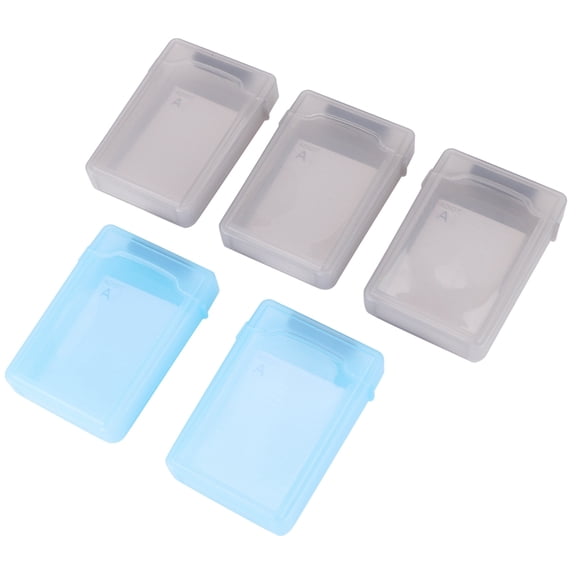 5 PCS 3.5 "Portable IDE HDD External Case Hard Drive Case Hard Case Plastic Protection case